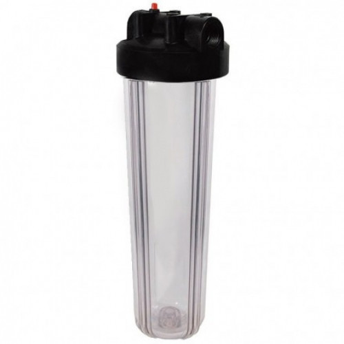 Колба фильтра Filter Housing CH2050T-BKBL-1" в сборе прозрачная 20BB