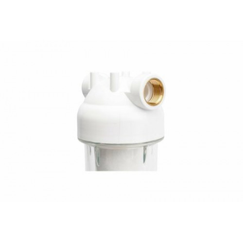 Колба магистральная 10 SL 1/2" ВН для хол. воды прозрачная + кратридж пена PS1005