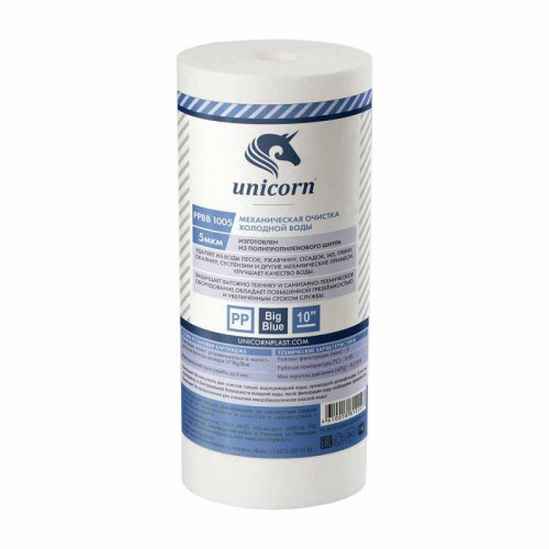 UNICORN Картридж механический НИТЬ 10BB 5мкм  (РР BB 1005)