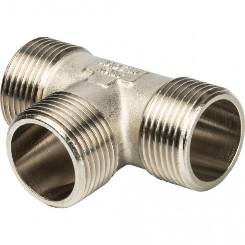 SFT-0018-000111 STOUT Тройник НН никелированный 1"X1"X1"