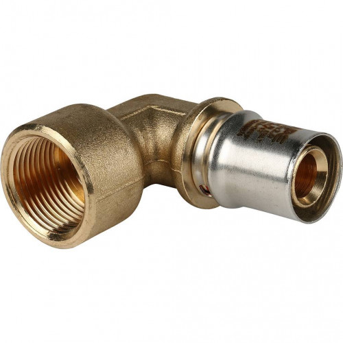 SFP-0010-003420 STOUT Угольник-переходник с внутренней резьбой 3/4"х20 для металлопластиковых труб п