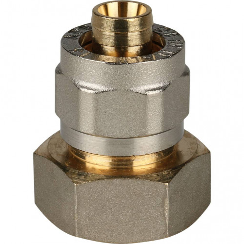 SFS-0002-003416 STOUT Переходник с внутренней резьбой 3/4"х16 для металлопластиковых труб винтовой