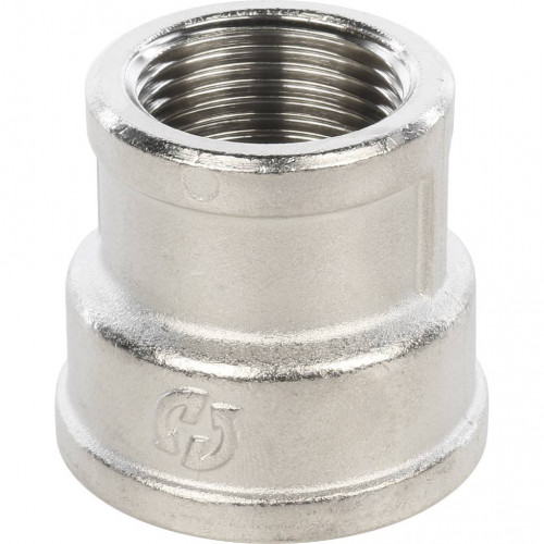SFT-0006-000134 STOUT Муфта ВВ переходная никелированная 1"X3/4