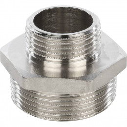 SFT-0004-001121 STOUT Ниппель НН переходной никелированный 1"1/2X1
