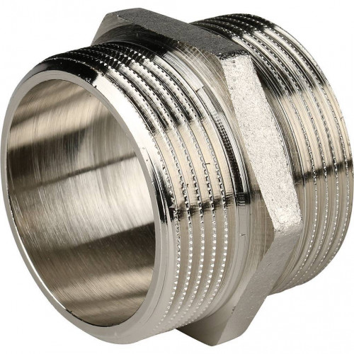 SFT-0004-112112 STOUT Ниппель HH никелированный 1"1/2