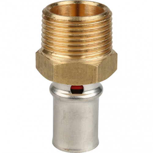 SFP-0001-003416 STOUT Переходник с наружной резьбой 3/4"x16 для металлопластиковых труб прессовой