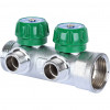 STOUT SMB-6849-011202 коллектор регулирующий 1,2 отвода 1/2 плоское уплотнение