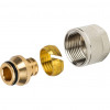 SFC-0020-002028 STOUT Фитинг компрессионный для труб PEX 20х2,8х3/4 ( для серой трубы)