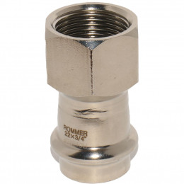 RSS-0022-002234 ROMMER Переходник ВПр-ВР, 22х3/4, из нержавеющей стали прессовой
