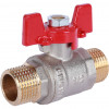 RBV-0007-0410215 ROMMER Шаровой кран 1/2" НР/НР, бабочка