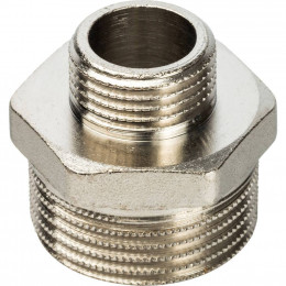 SFT-0004-000112 STOUT Ниппель НН переходной никелированный 1"X1/2