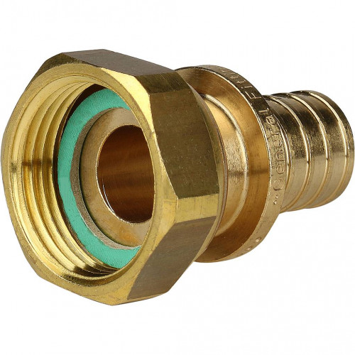 SFA-0019-002034 STOUT Переходник с накидной гайкой 20xG 3/4" для труб из сшитого полиэтилена аксиал