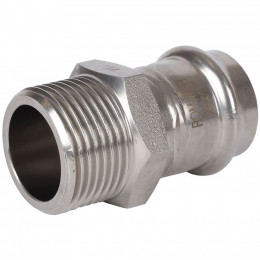 RSS-0021-000281 ROMMER Переходник ВПр-НР, 28х1, из нержавеющей стали прессовой