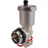 RMS-1001-010001 ROMMER Регулируемый концевой фитинг с дренажным вентилем, автоматический воздухоотв