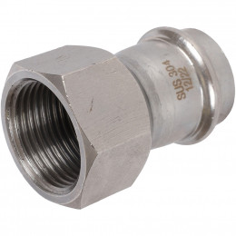 RSS-0022-000281 ROMMER Переходник ВПр-ВР, 28х1, из нержавеющей стали прессовой
