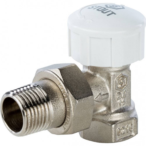 SVT 0002 000015 STOUT Клапан термостатический, угловой 1/2"