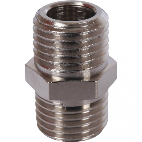 SFT-0004-001414 STOUT Ниппель HH никелированный 1/4