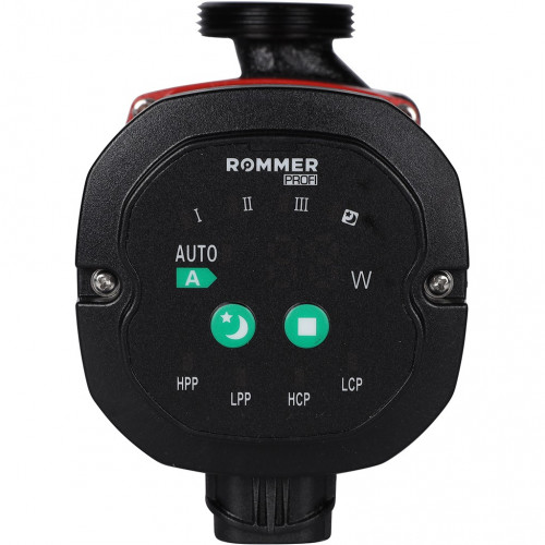 Циркуляционный насос ROMMER  ERTI 25/60-130 с гайками и теплоизоляцией RCP-0003-2560130
