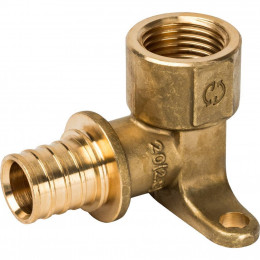 SFA-0009-002012 STOUT Угольник настенный с креплением 20xRp 1/2" для труб из сшитого полиэтилена акс