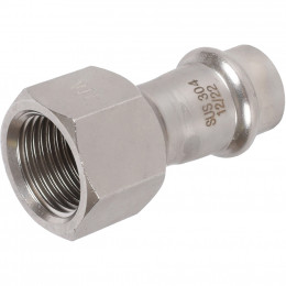 RSS-0022-001512 ROMMER Переходник ВПр-ВР, 15х1/2, из нержавеющей стали прессовой