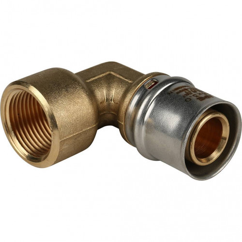 SFP-0010-003426 STOUT Угольник-переходник с внутренней резьбой 3/4"х26 для металлопластиковых труб п