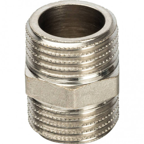 SFT-0004-001212 STOUT Ниппель HH никелированный 1/2