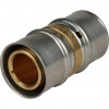 SFP-0003-003232 STOUT Муфта соединительная равнопроходная 32х32 для металлопластиковых труб прессово