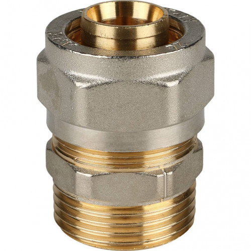 SFS-0001-000126 STOUT Переходник с наружной резьбой 1"х26 для металлопластиковых труб винтовой