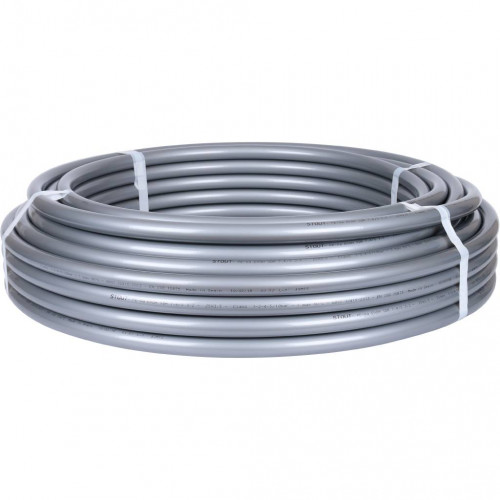 SPX-0001-002535 STOUT 25х3,5 (бухта 50 метров) PEX-a труба СЕРАЯ с кислородным слоем