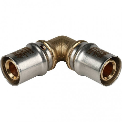 SFP-0009-002020 STOUT Угольник  90° 20х20 для металлопластиковых труб прессовой
