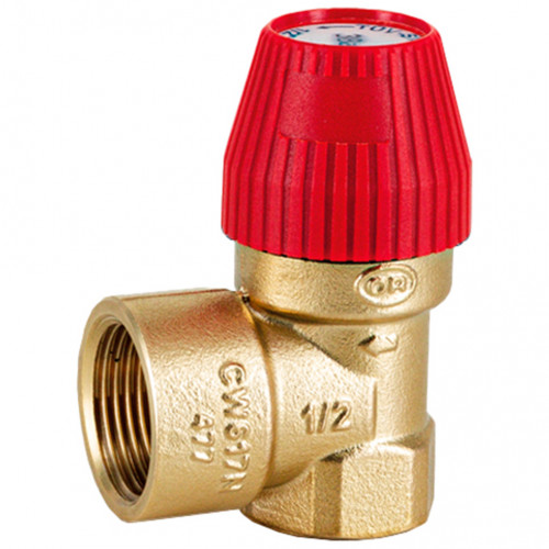SVS-0010-003015 STOUT Клапан предохранительный для отопления 3 бар 1/2"x3/4" (477.132)