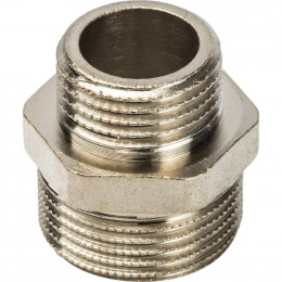 SFT-0004-003412 STOUT Ниппель НН переходной никелированный 3/4X1/2