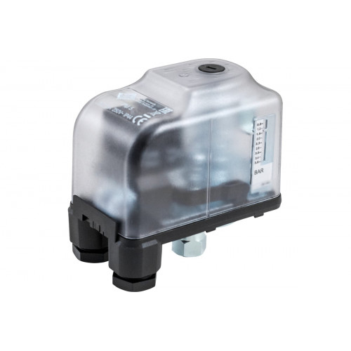 PM/5G14 SG Реле давления 1-5bar 1/4 - F ~250V 16A (10A) IP44 подключение с накидной гайкой c градуир
