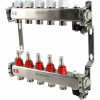 RMS-1201-000005 ROMMER Коллектор из нерж. 5 вых. с расходомерами, с клапаном вып. воздуха и сл