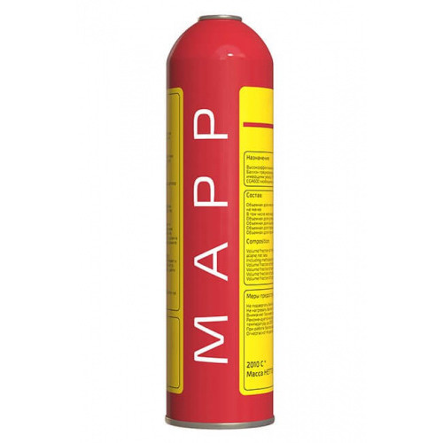 RT.7220450 Баллон с газом Rotorica RO-MAPP, 450гр, соединение EU 7/16"