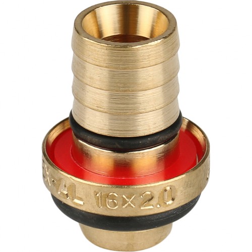 SFS-0012-001216 STOUT Тройник-переходник с внутренней резьбой 1/2"х16 для металлопластиковых труб ви